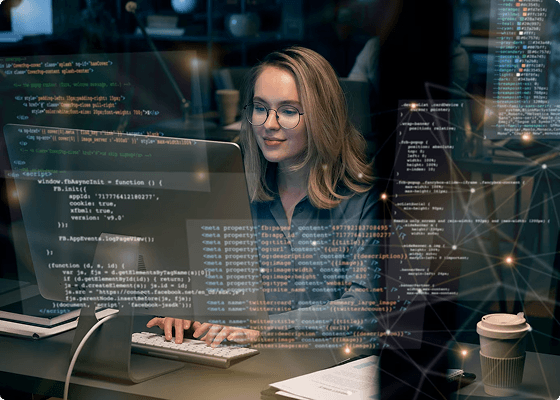 kvinna-programmerare-kod