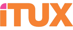 Itux Framtidensbredband logotyp