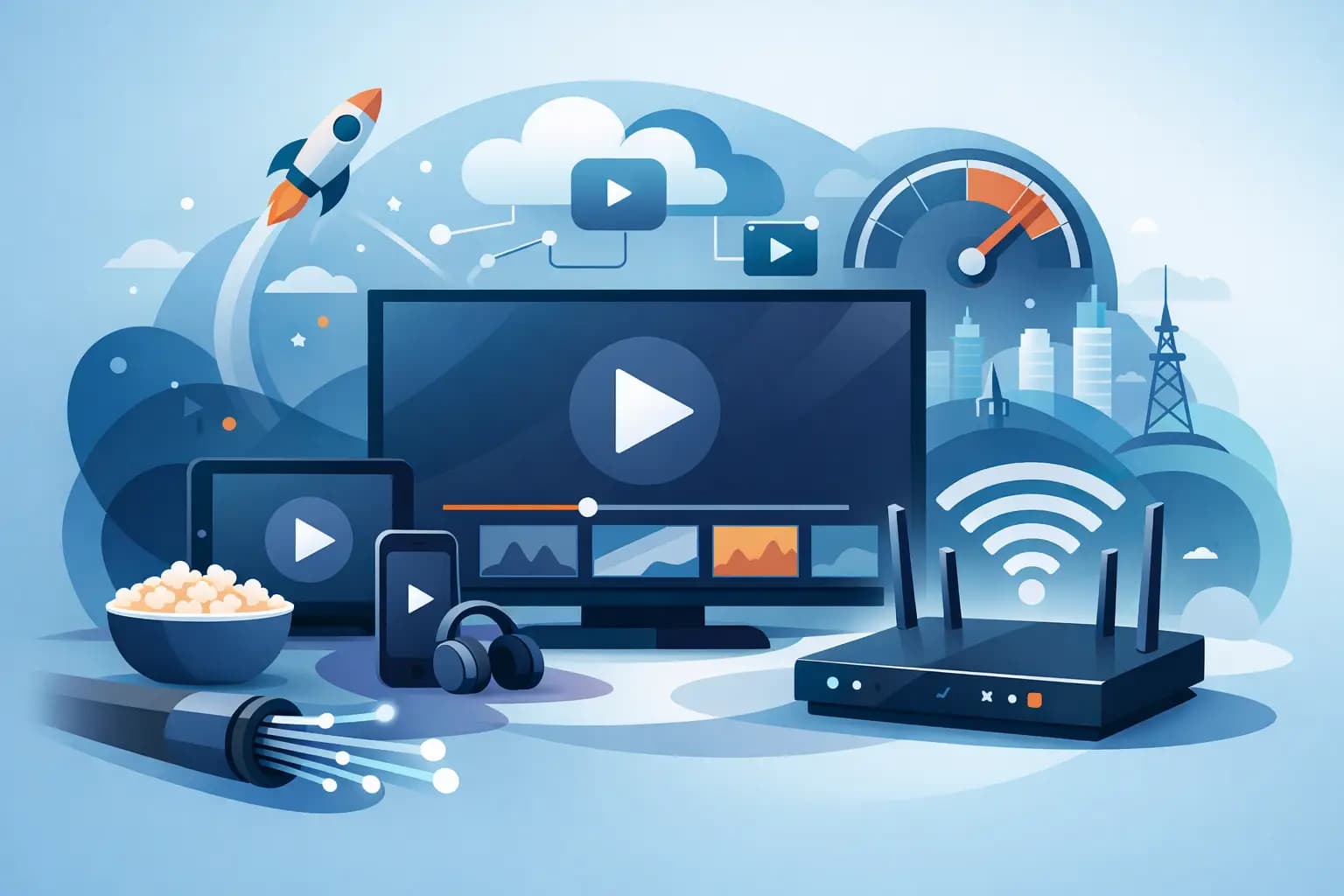 Vilket bredband passar streaming bäst?