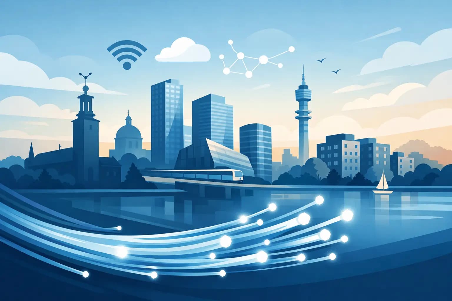 Bredband fiber i Stockholm, Kista, Akalla, Solna