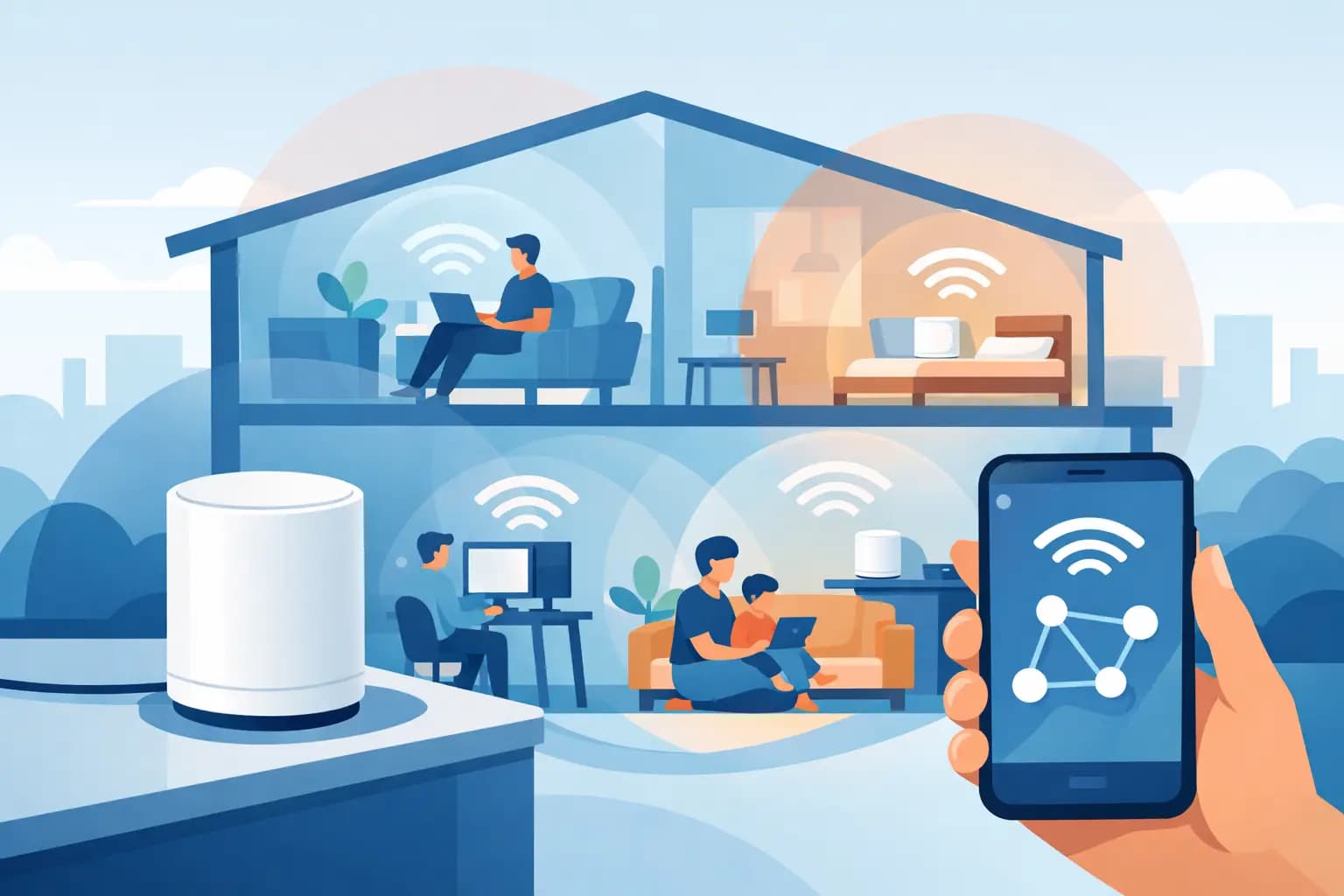 Så installerar du mesh wifi hemma