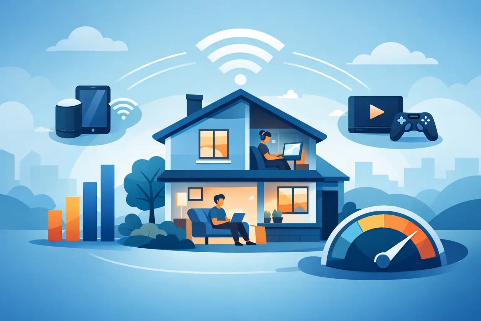 Vilken internethastighet passar ditt hem?